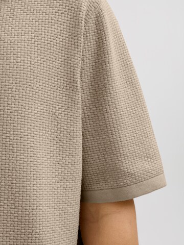 JJ Rebel Strickjacke 'JREBWALKER' in Beige