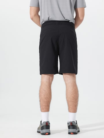 YOUTHUP Regular Sporthose 'Trockenbahn'‌‌‌‌‌‌‌‌ in Schwarz