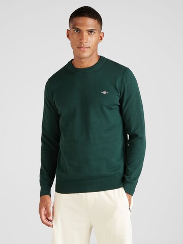 Pullover di GANT in verde: frontale