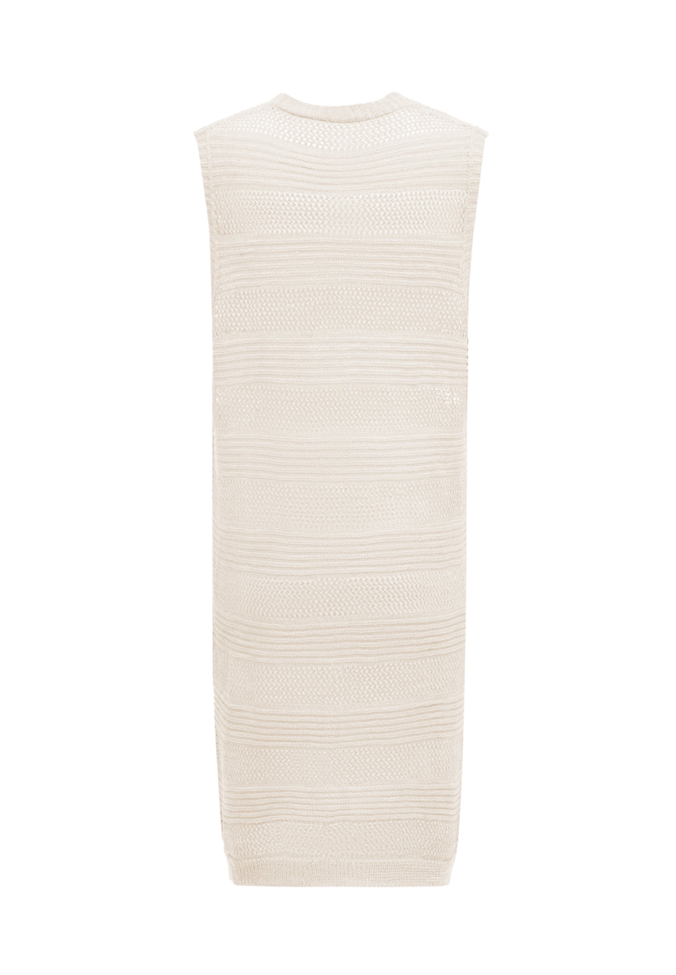 LEOMIA - Colete de malha em branco