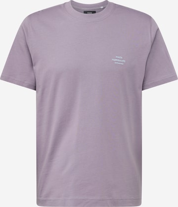 MADS NORGAARD COPENHAGEN - Camiseta en lila: frente