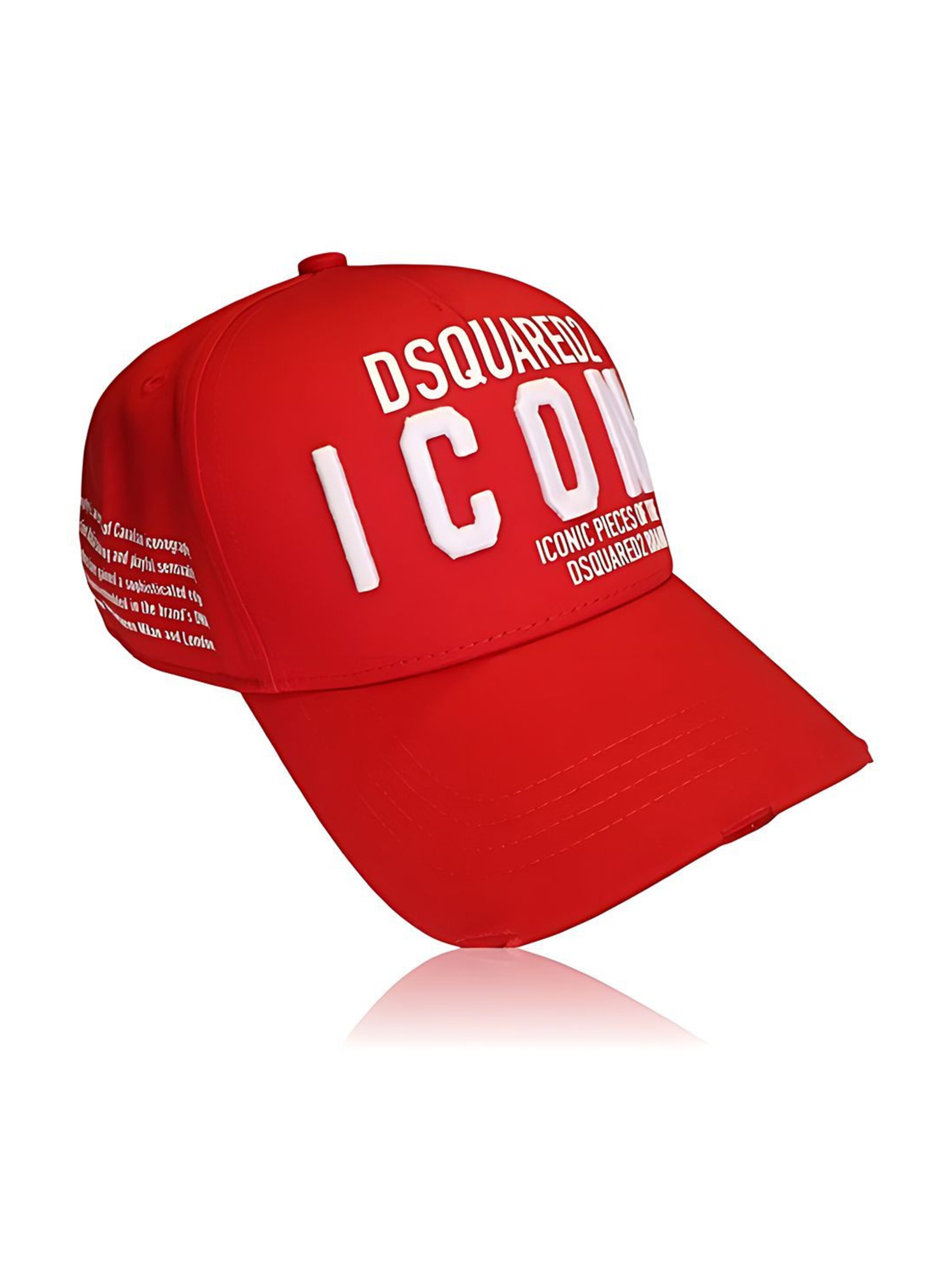 DSQUARED2 Cap 'Dsquared2' in Red: front