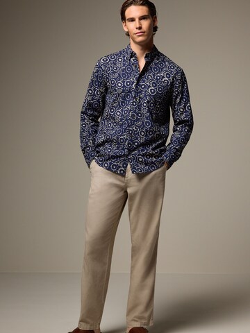 Coupe regular Chemise Next en bleu
