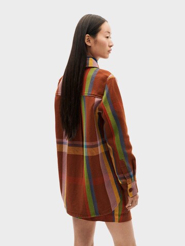 Camicia da donna 'Norita' di Thinking MU in marrone