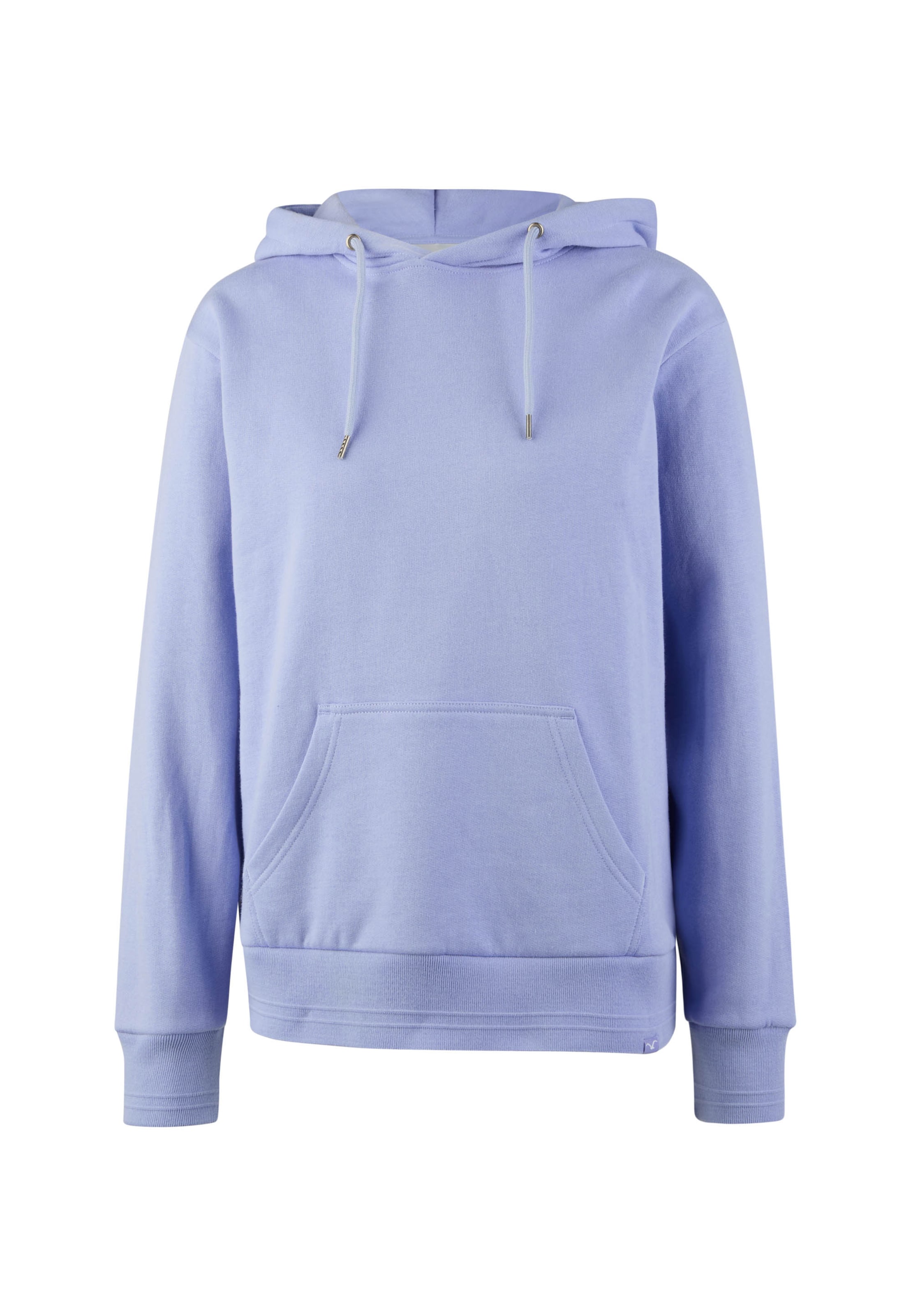 Cleptomanicx Sweatshirt 'Hooded Ligull' in Blue: front