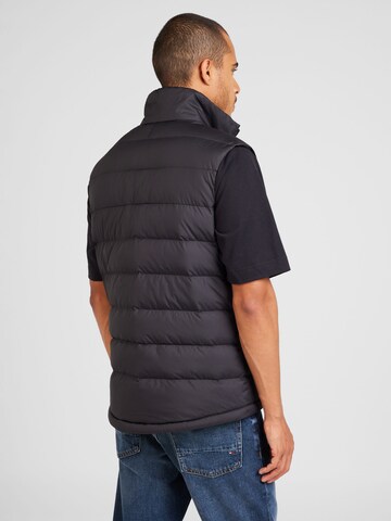 JACK WOLFSKIN Weste 'ATHER' in Schwarz