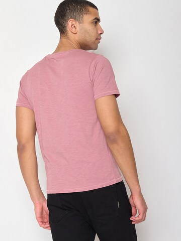 GREENBOMB Shirt 'Bike Nature Park' in Pink