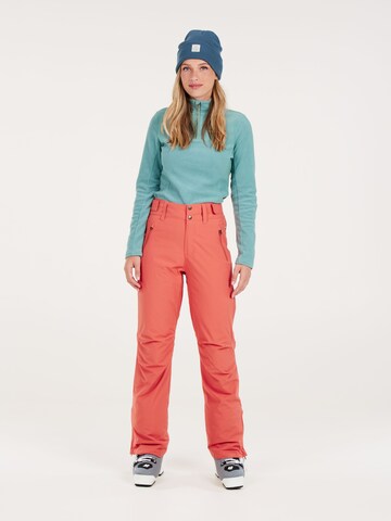 PROTEST Sportbroek 'CINNAMON' in Rood: voorkant