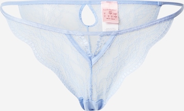 Hunkemöller Thong 'Isabelle' in Blue: front