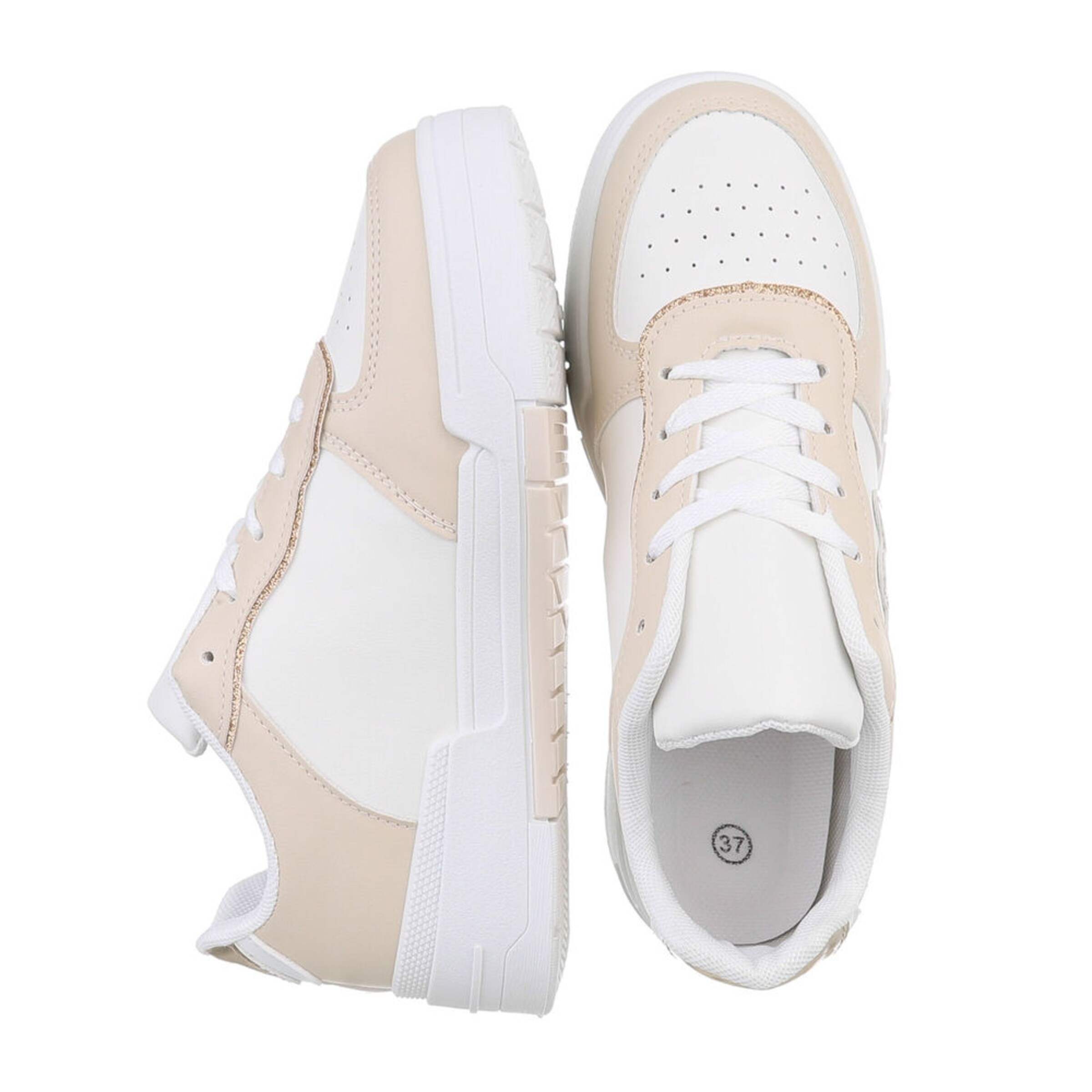 Ital-Design Sneakers in Beige