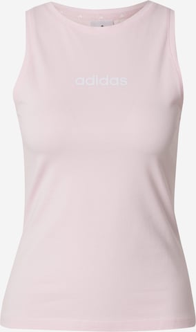ADIDAS SPORTSWEAR Спортивный топ 'Essentials' в Ярко-розовый: спереди