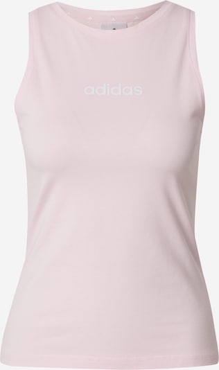 ADIDAS SPORTSWEAR Haut de sport 'Essentials' en rose / blanc, Vue avec produit