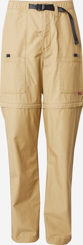 LEVI'S ® Regular Broek 'Utility Zip Off Pant' in Beige: voorkant