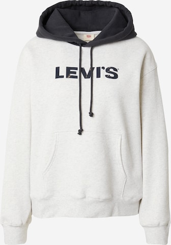 LEVI'S ® Sweatshirt 'Graphic Ash Hoodie' in Weiß: predná strana