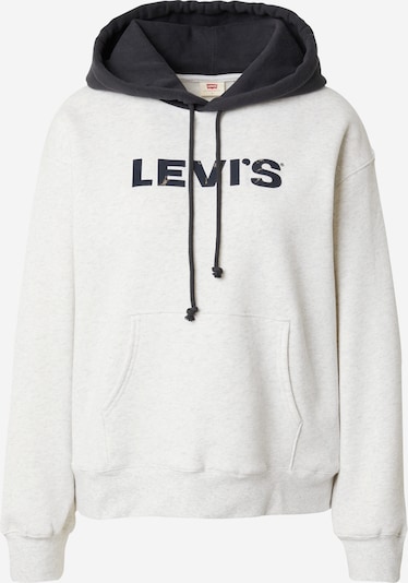 LEVI'S ® Μπλούζα φούτερ 'Graphic Ash Hoodie' σε χρυσό / μαύρο / λευκό μελανζέ, Άποψη προϊόντος