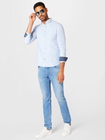 Regular fit Camicia 'Dean Diego' di Kronstadt in blu