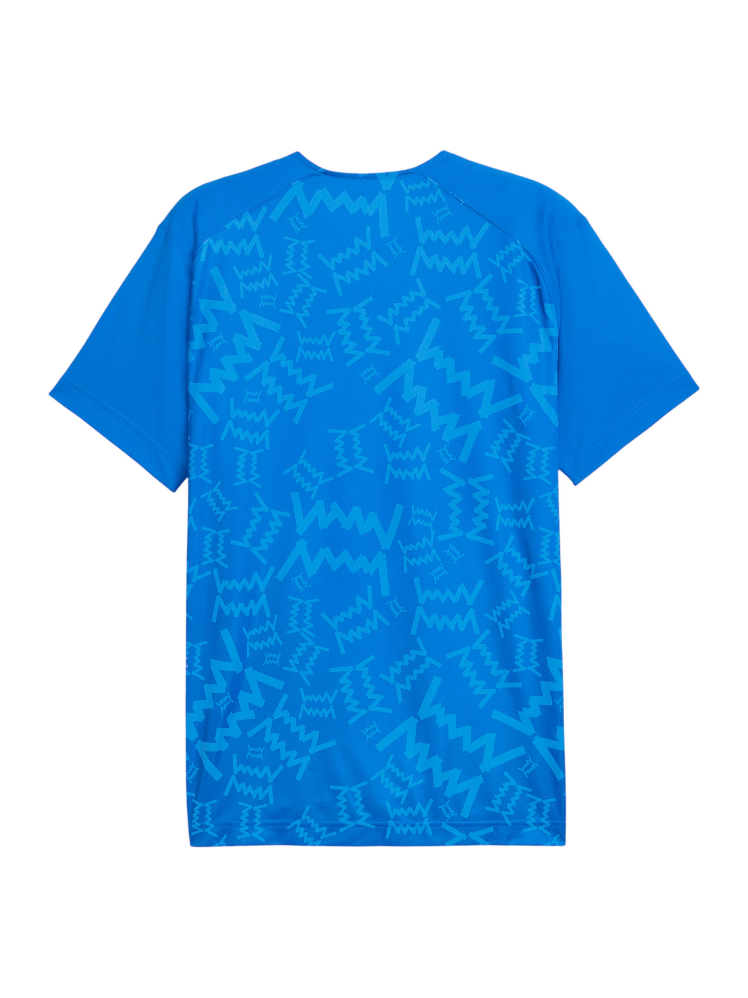 Tricou funcțional 'Teamjaws' de la PUMA pe albastru