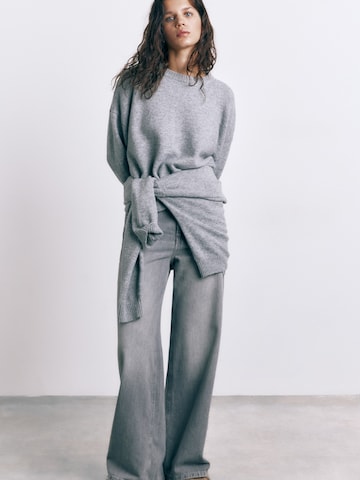 Pull&Bear Sweater 'PACIFIC' in Grey: front