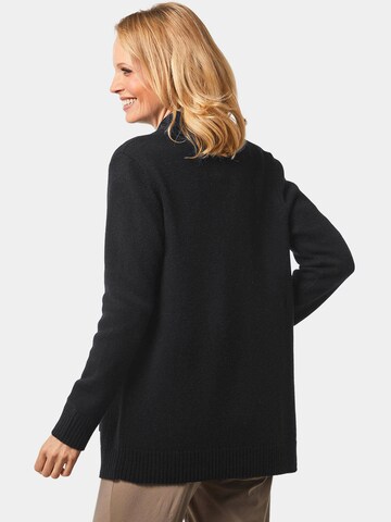 Goldner Gebreid vest in Zwart