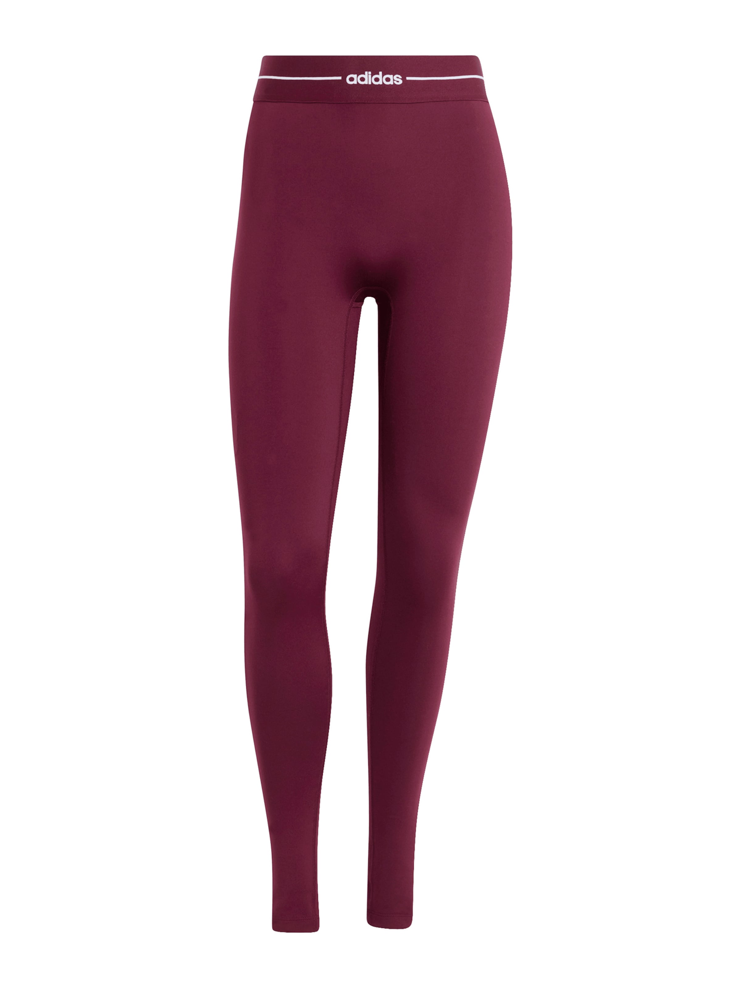 ADIDAS PERFORMANCE Skinny Sportbroek 'Hyperglam' in Rood: voorkant
