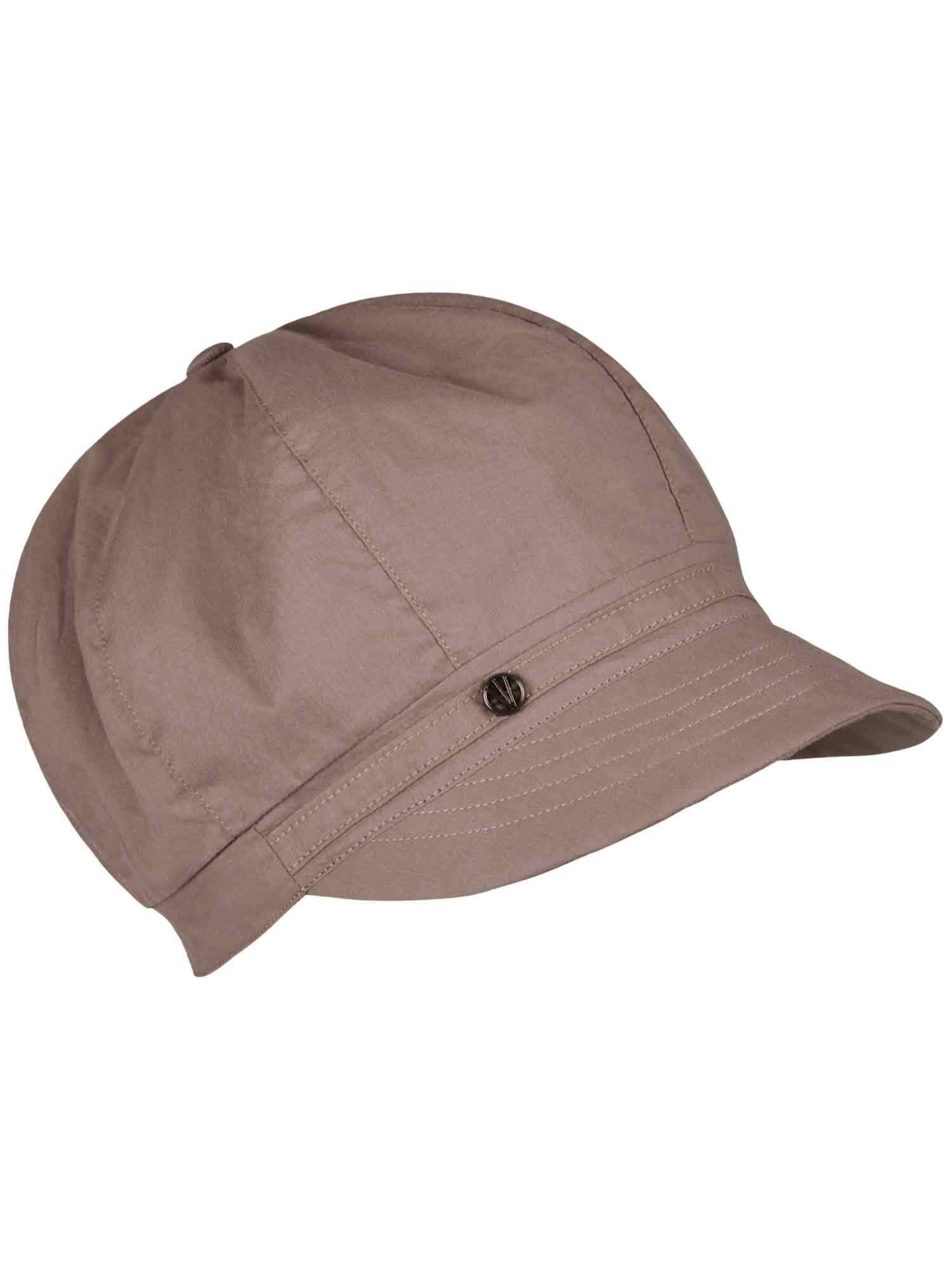 LOEVENICH Cap in Beige: front