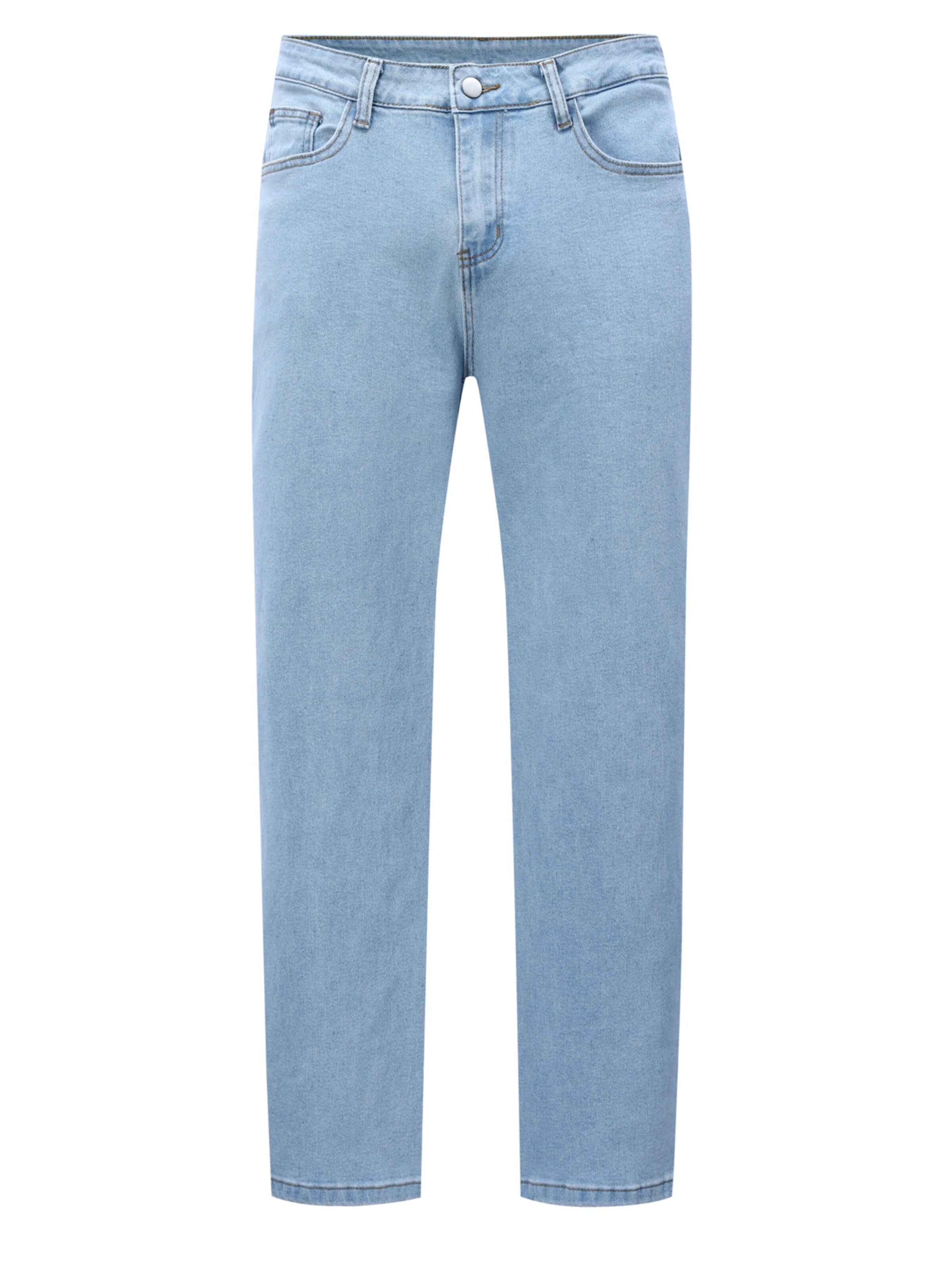 ALLTHEMEN Jeans 'Weite'‌‌‌‌‌ in 28 in hellblau, Produktansicht