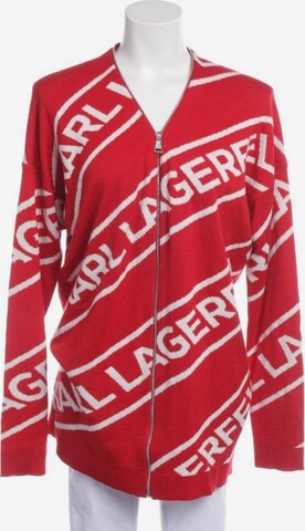 Karl Lagerfeld Pullover / Strickjacke S in Rot: predná strana