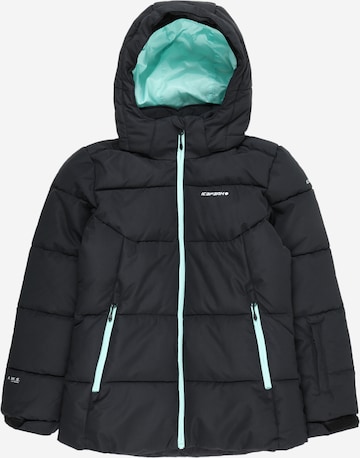 ICEPEAK Athletic Jacket 'LORIS' in Black: front