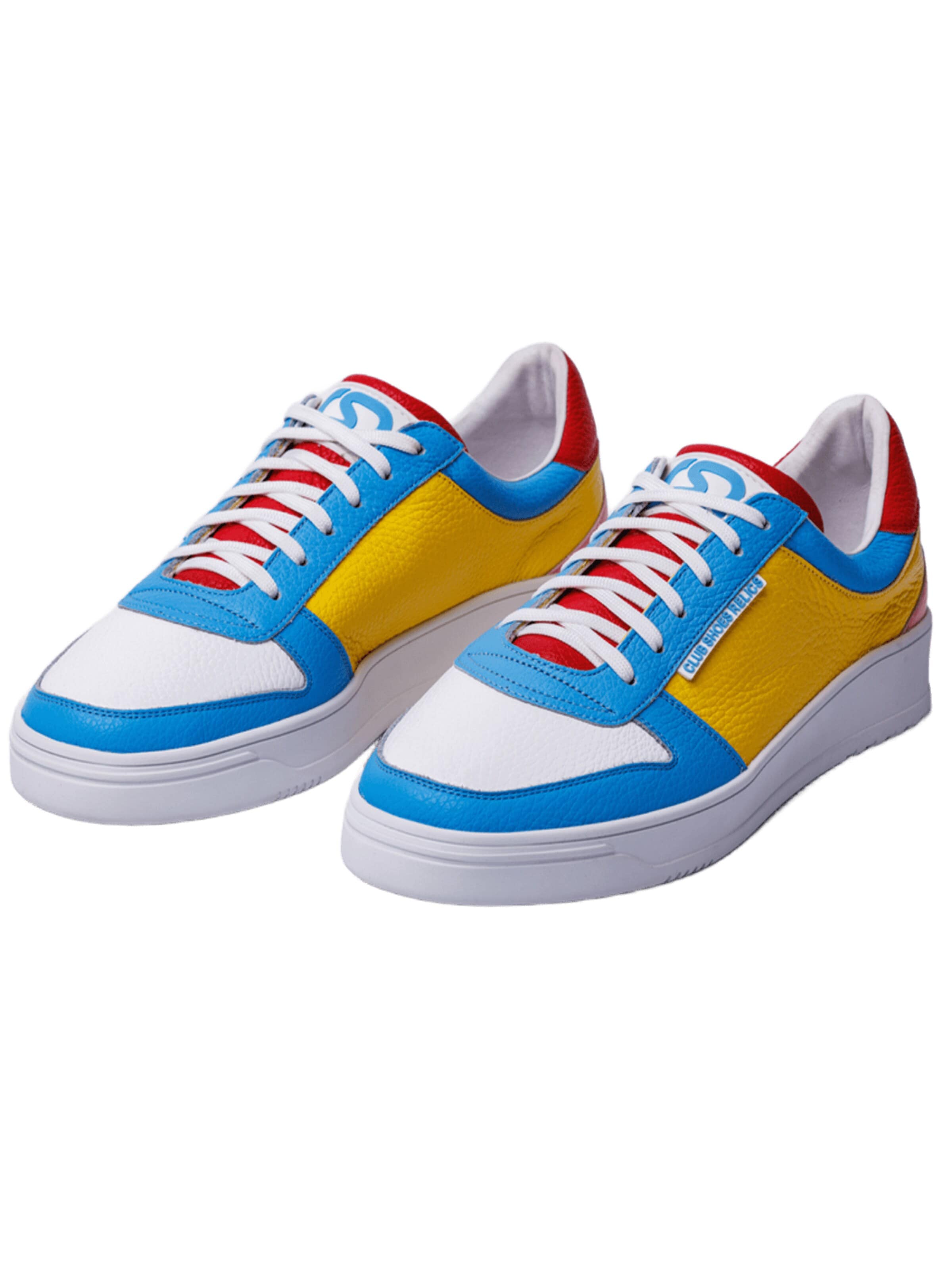 Club Shoes Relics Sneakersy niskie 'CSR   Premium' w kolorze żółty: przód