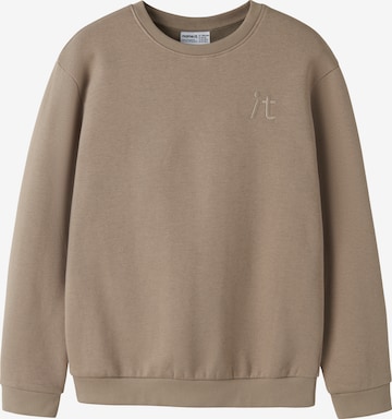 NAME IT Collegepaita 'NKMLAMAR' värissä beige: etupuoli