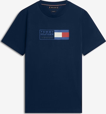 T-Shirt 'BRAND LOVE' TOMMY HILFIGER en bleu : devant