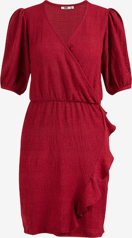WE Fashion Sukienka w kolorze czerwony: przód