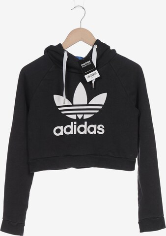 ADIDAS ORIGINALS Sweatshirt & Zip-Up Hoodie in XS-XXL in Black: front