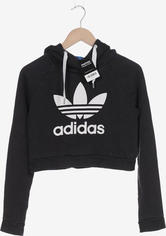 ADIDAS ORIGINALS Kapuzenpullover XS-XXL in Schwarz: predná strana