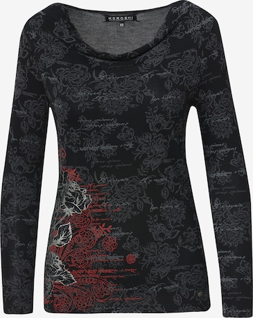 juoda KOROSHI Marškinėliai: priekis