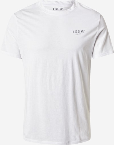 MUSTANG T-Shirt 'Austin' en blanc, Vue avec produit