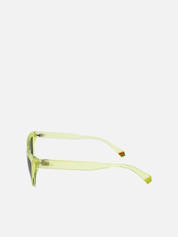 Lunettes de soleil Polaroid en jaune
