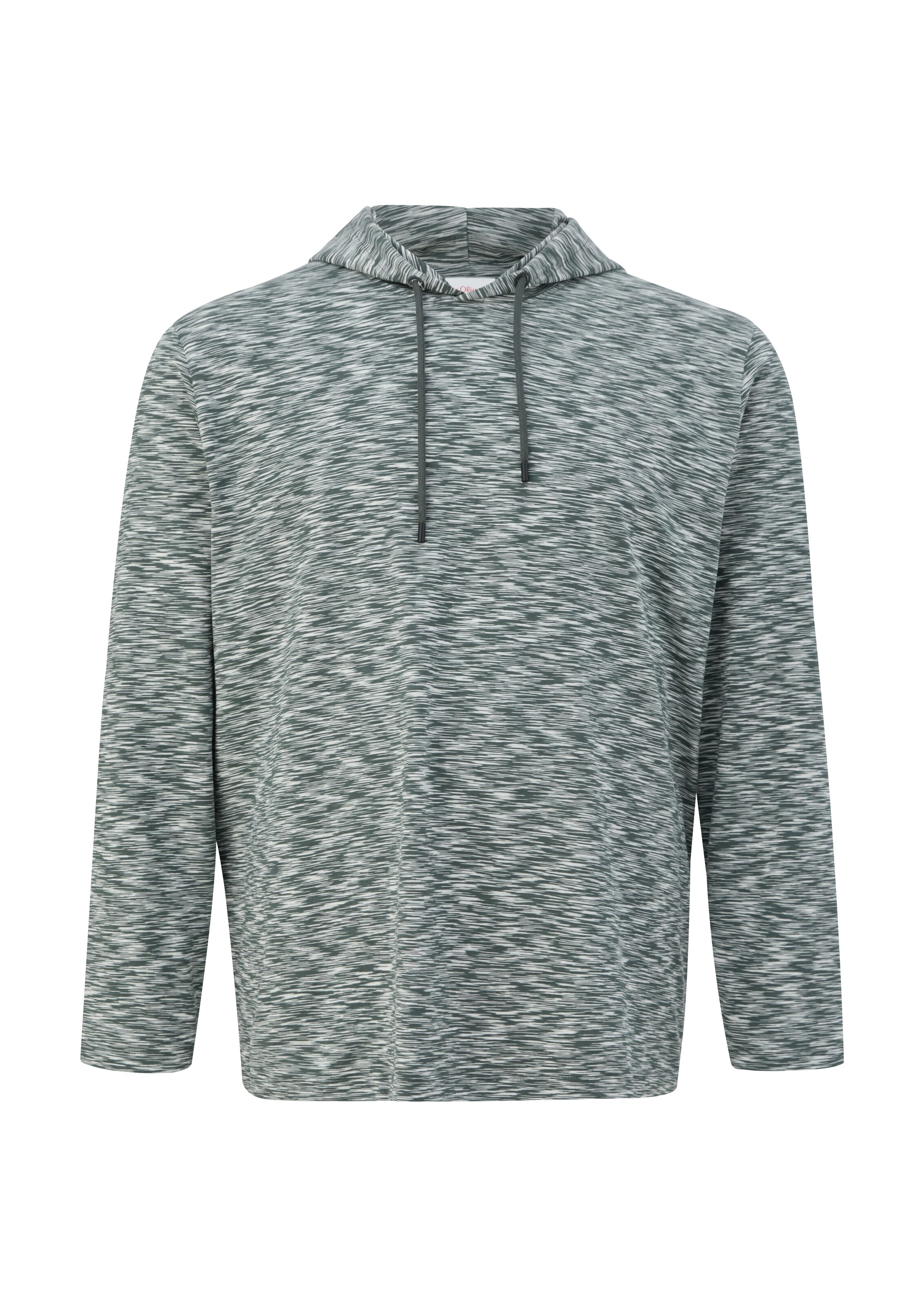s.Oliver Men Big Sizes Sweatshirt in Green: front