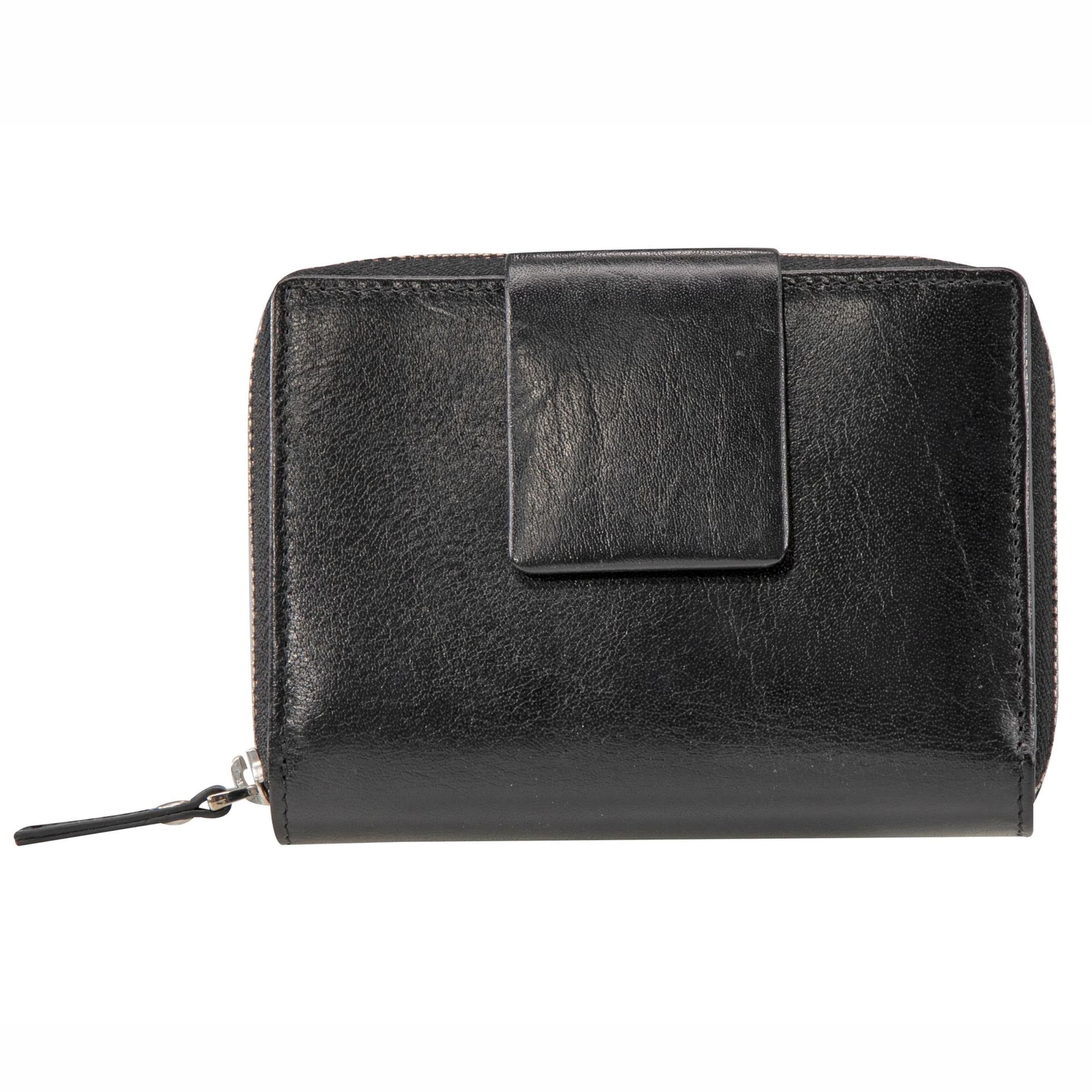 Maître Wallet 'Schwollen Diethilde' in Black: front
