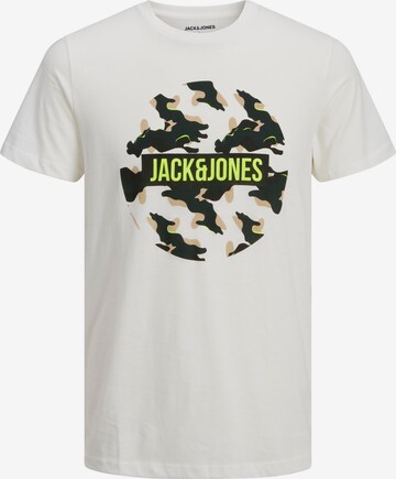 JACK & JONES - Camiseta 'RAMP' en blanco: frente