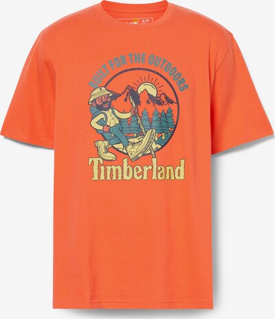 TIMBERLAND Shirt 'Hike Out' in Blue / Yellow / Orange / Black, Item view