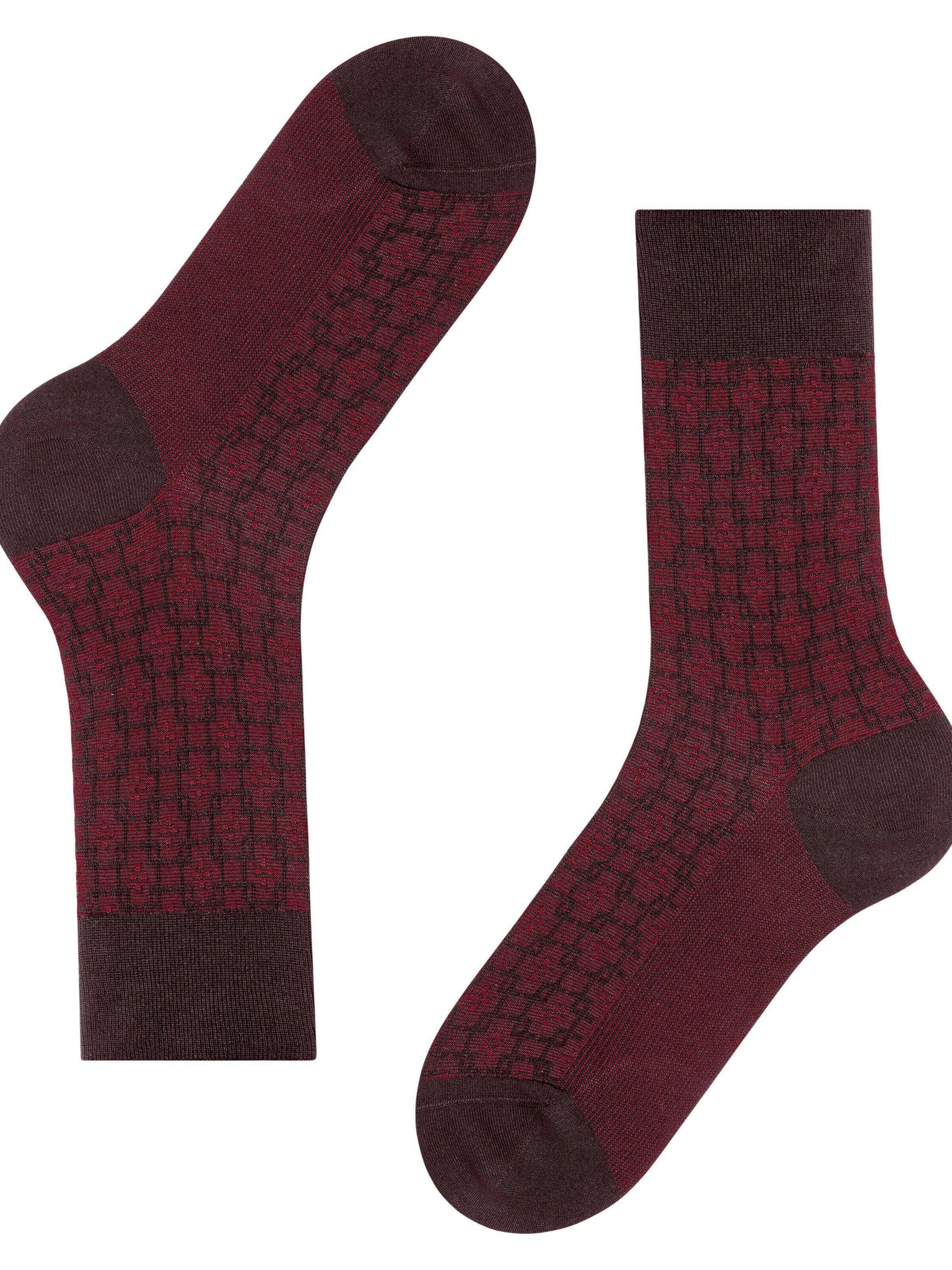 FALKE Socken 'Artwork Tie'‌‌‌ in Rot