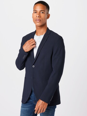 JACK & JONES Regular fit Business blazer in Blue: front