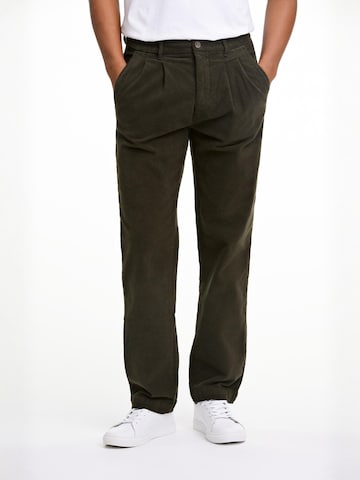 Lindbergh Wide leg Trousers in Green