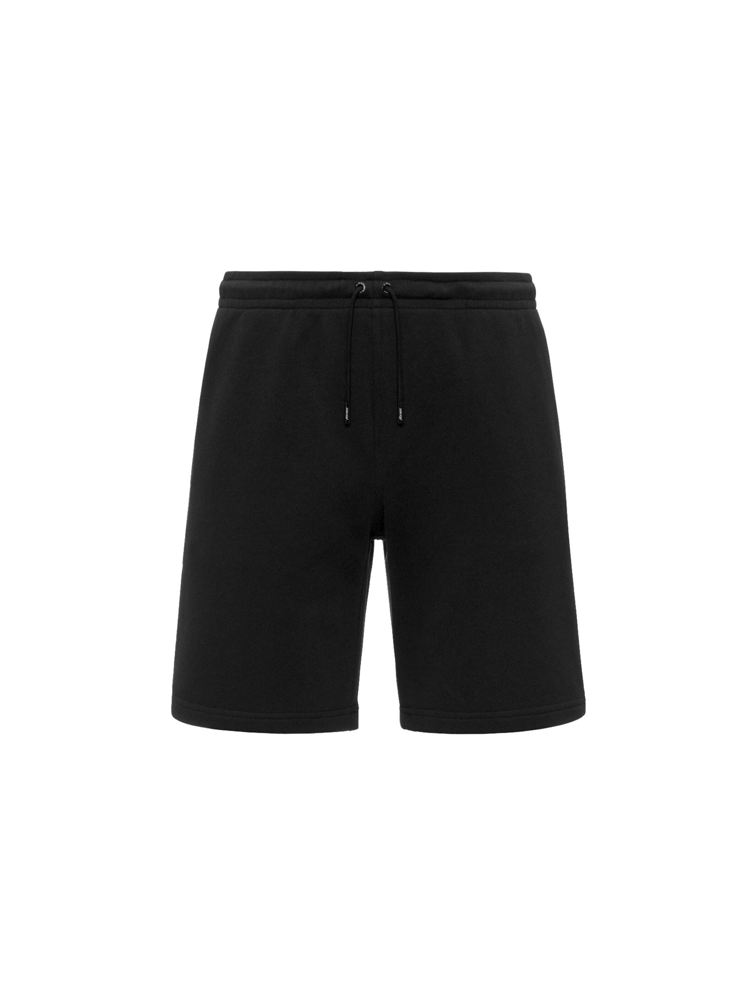 K-Way - regular Pantalón de montaña 'K-WAY CASIMIR POLY COTTON BERMUDA' en negro: frente