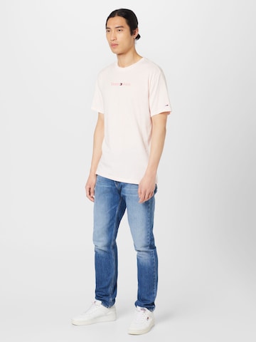 Tommy Jeans - Camiseta en rosa