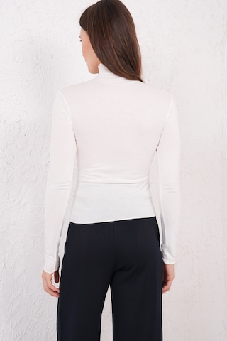 T-shirt Trend Alaçatı Stili en blanc
