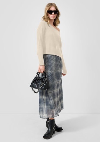 Pull-over QS en beige