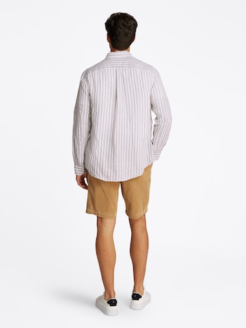 Coupe regular Chemise 'Essential' TOMMY HILFIGER en beige