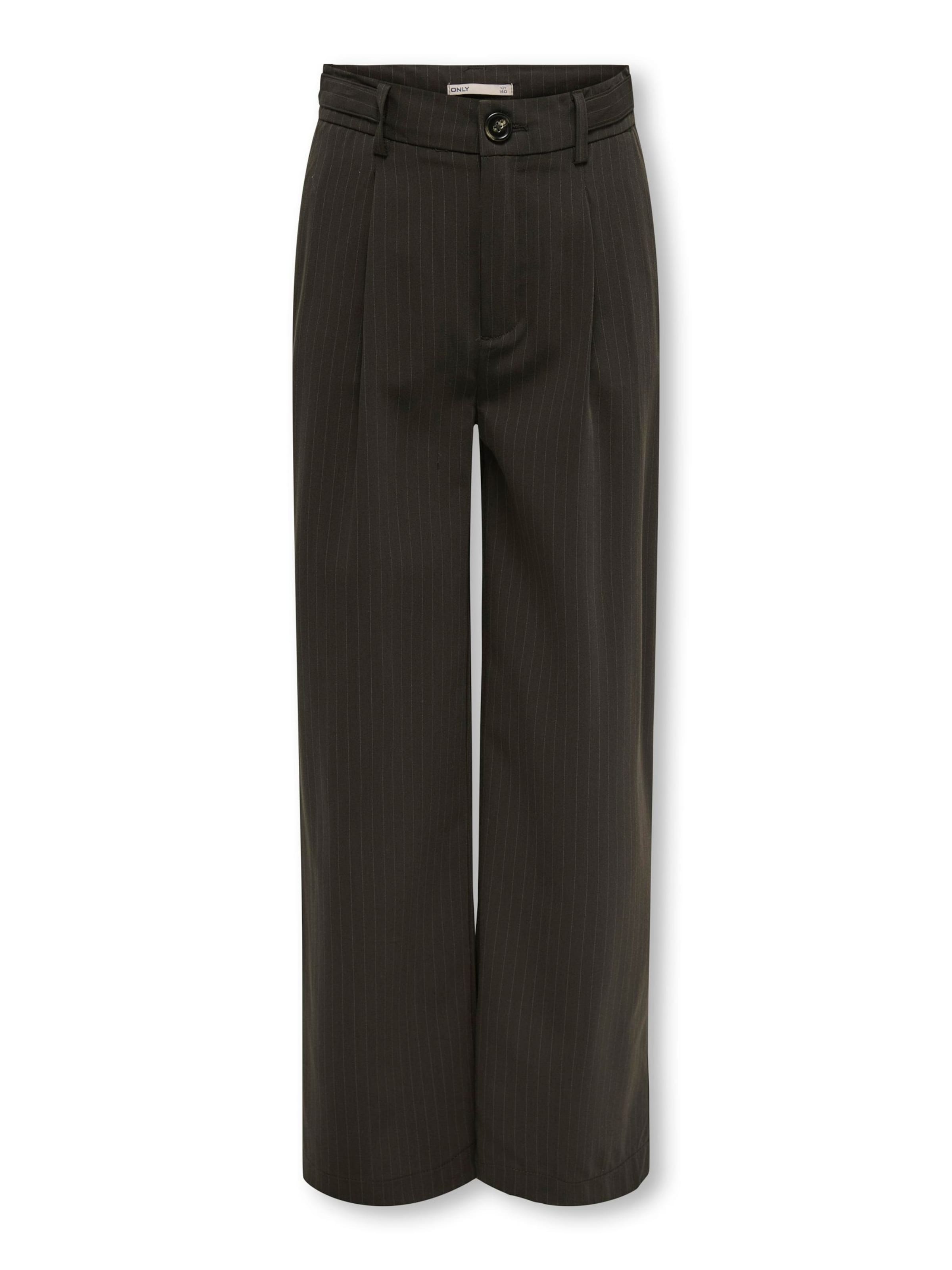 ONLY GIRLS - Pierna ancha Pantalón 'KOGAlden' en marrón: frente